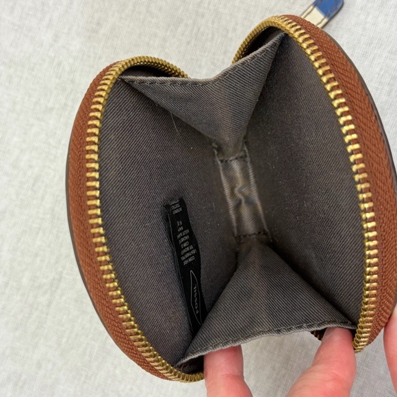 Fossil Yellow Campfire Zip Coin Purse - Picture 6 of 7